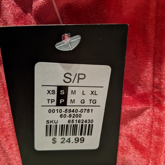 NWT Velvet Corset Top - Picture 2 of 3